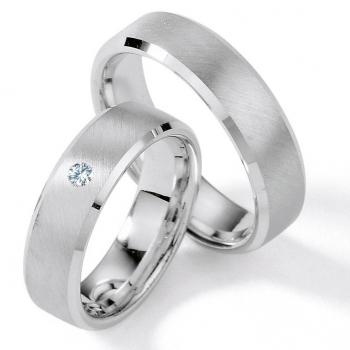 Partnerringe Silber von Ruesch 55/01170-060
